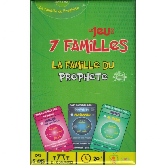 Jeu de 7 familles - La Famille du prophète