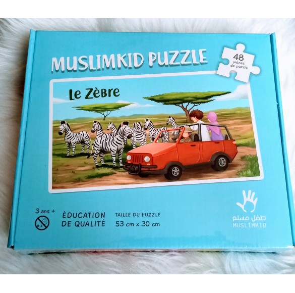puzzle zebre